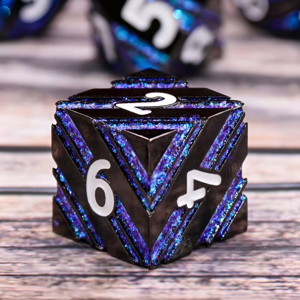 Metal Dice Set - Dragon Mage