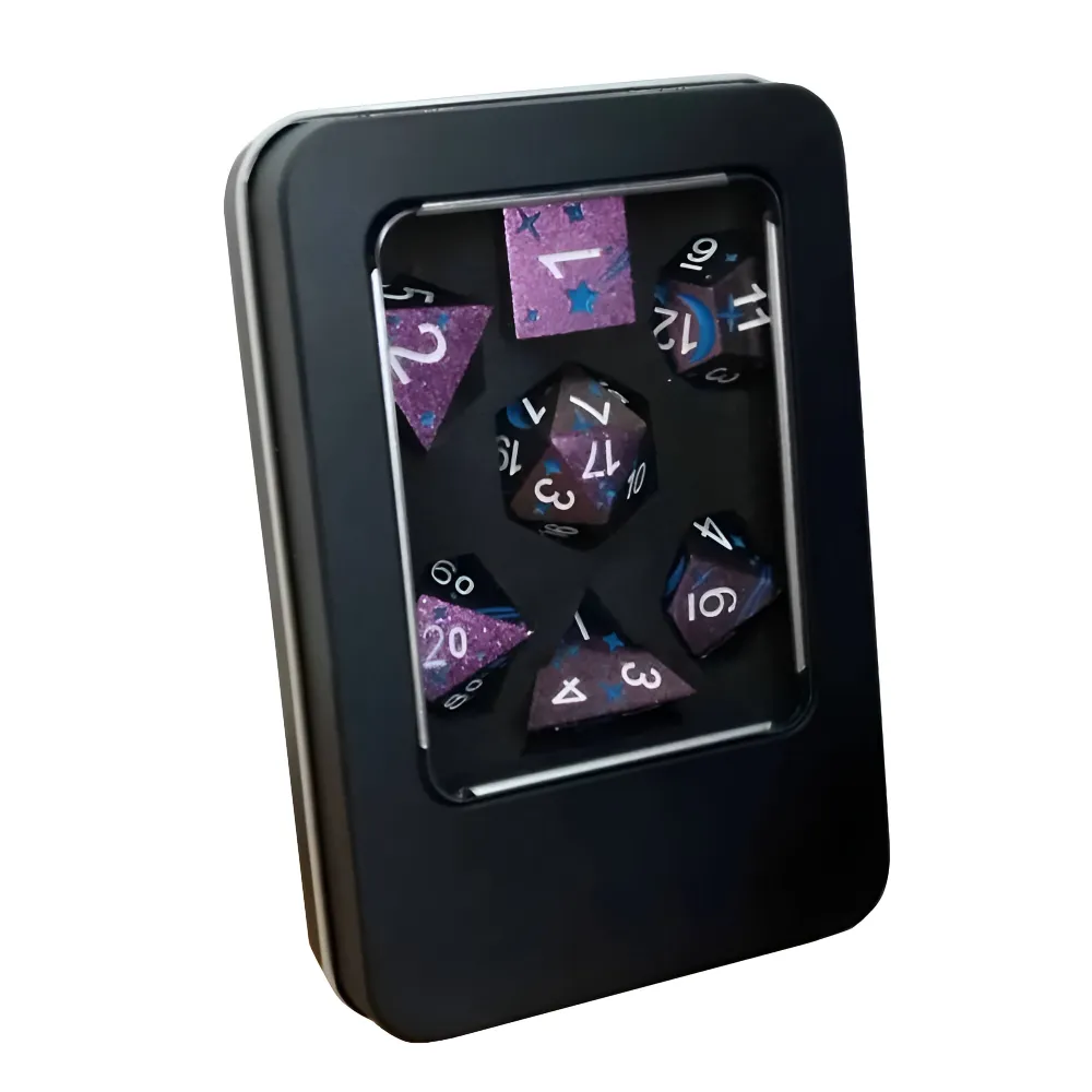 Metal Dice Set - Galaxy