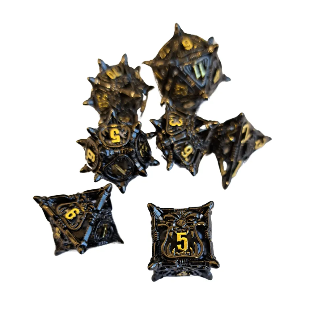 Metal Dice Set - Garkain