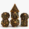 Hollow Metal Dice Set - Cthulhu