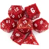 Hollow Metal Dice Set - Labyrinth