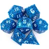 Hollow Metal Dice Set - Labyrinth