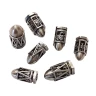 Hollow Metal Dice Set - Bullets