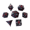Hollow Metal Dice Set - Grim Reaper