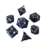 Hollow Metal Dice Set - Grim Reaper