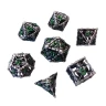 Hollow Metal Dice Set - Grim Reaper