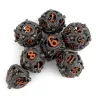 Hollow Metal Dice Set - Ouroboros