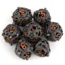 Hollow Metal Dice Set - Ouroboros