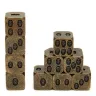 Metal d6 Dice Set - Skulls (6 pcs)