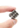 Metal d6 Dice Set - Skulls (6 pcs)
