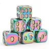 Metal d6 Dice Set - Skulls (6 pcs)