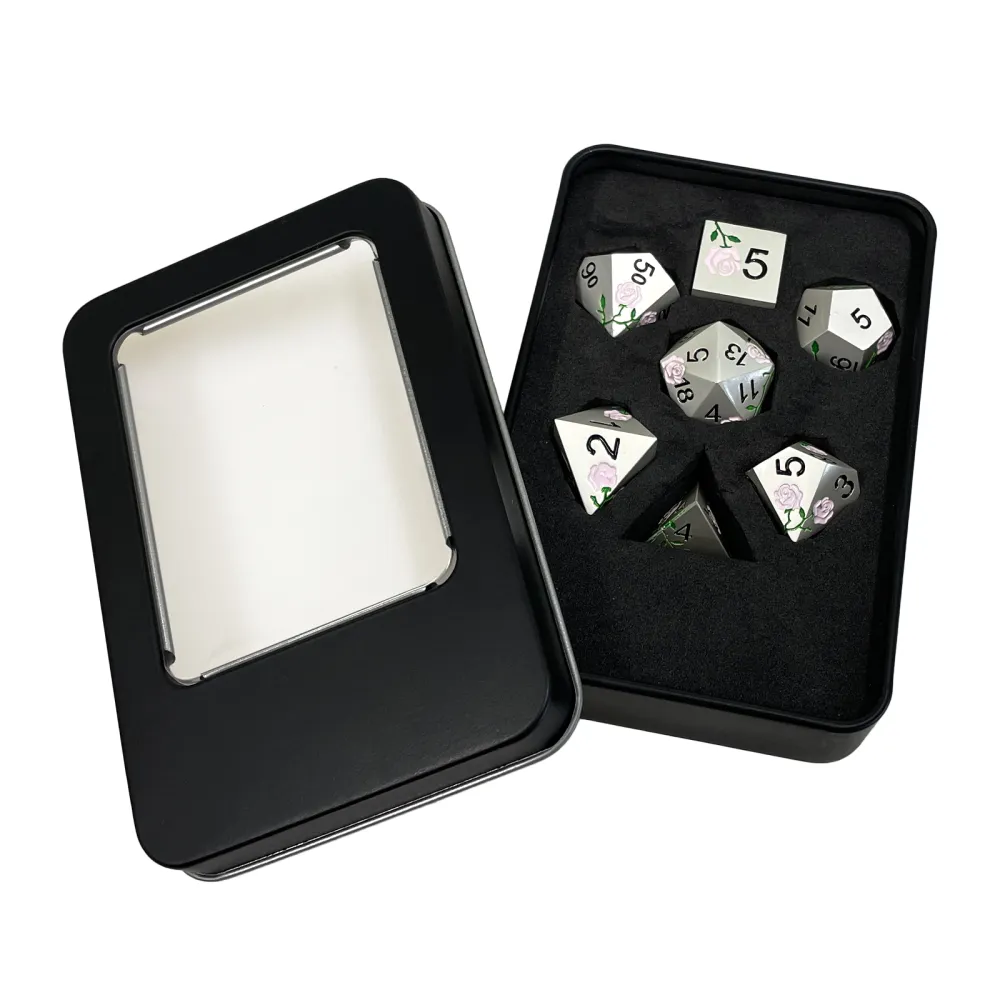 Metal Dice Set - Sleeping Beauty