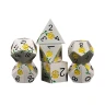Metallwürfel-Set - Dornröschen (gelb)