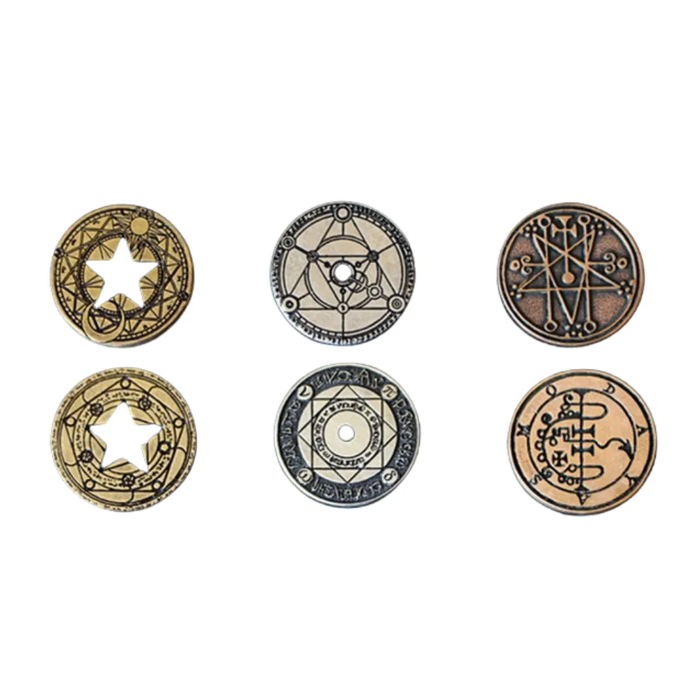 Metal Coin Set - Wizard