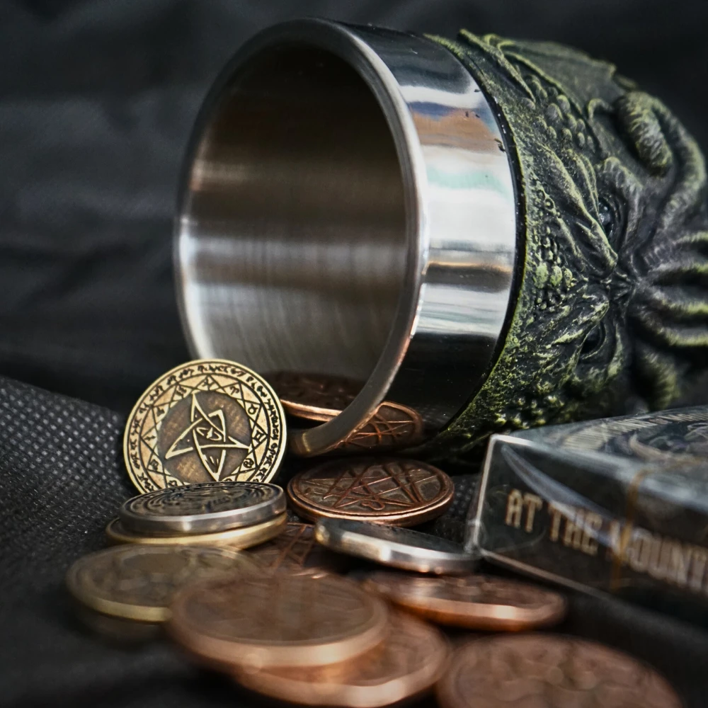 Sada kovových mincí - Cthulhu