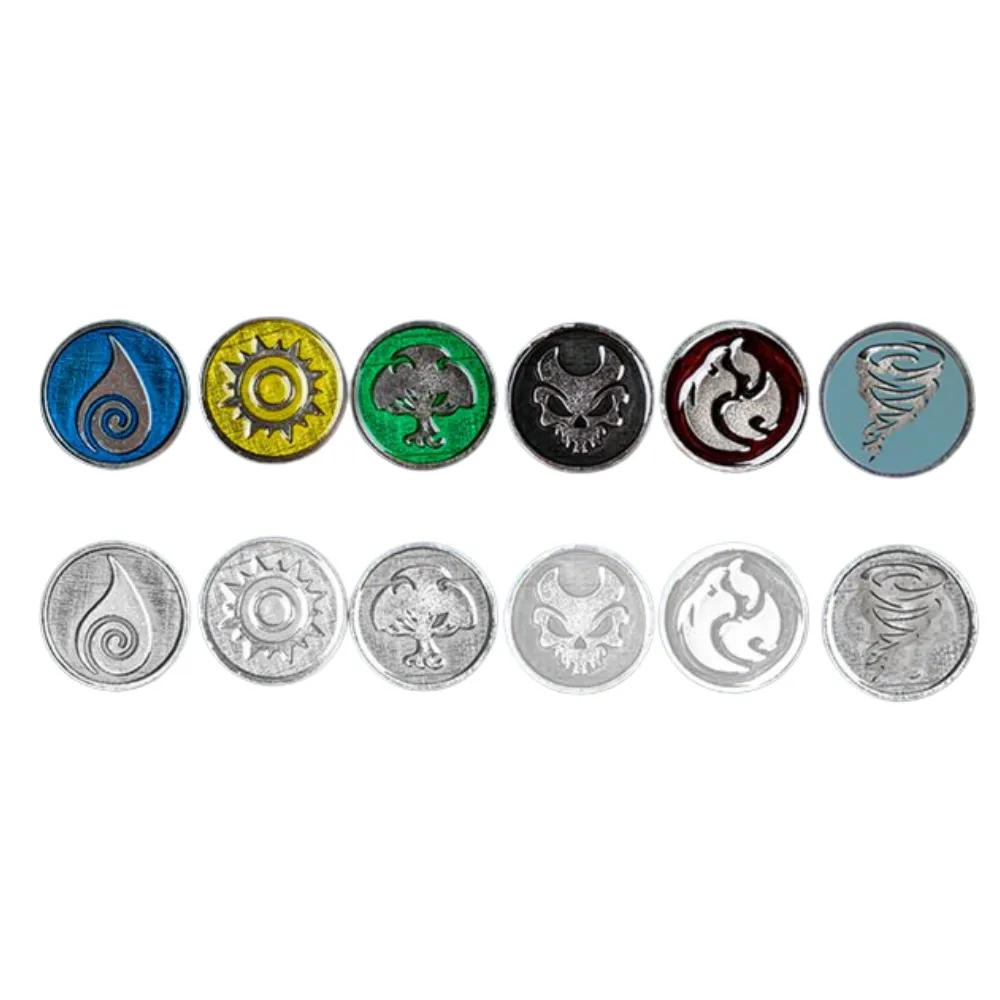 Metal Coin Set - Elements