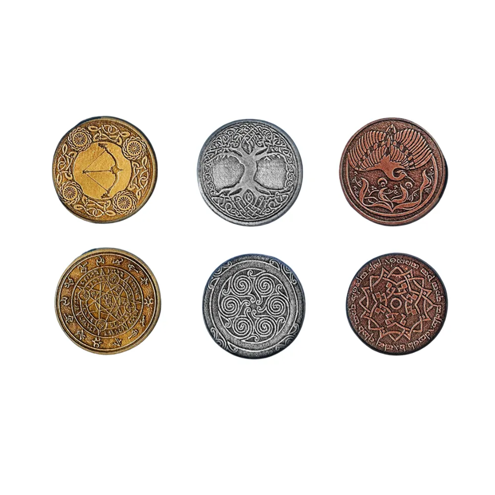 Metal Coin Set - Elves