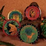 Metall-Untersetzer-Set: Jurassic Park (4 Stk.)
