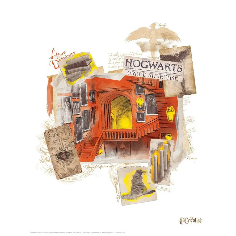 Sada litografií Harry Potter, 10 ks