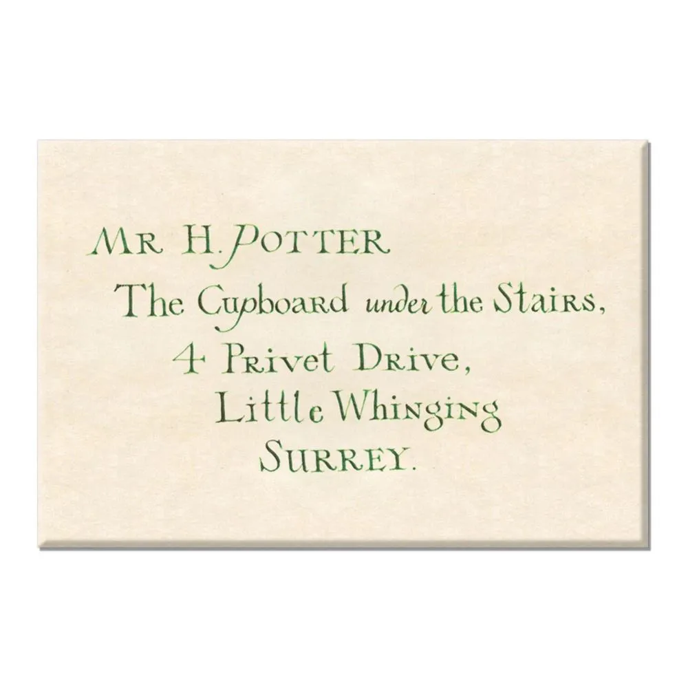 Sada magnetiek Harry Potter - List z Bradavíc, 2 ks