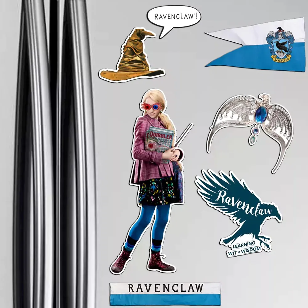 Harry Potter Magnet Set - Ravenclaw (7 pcs)