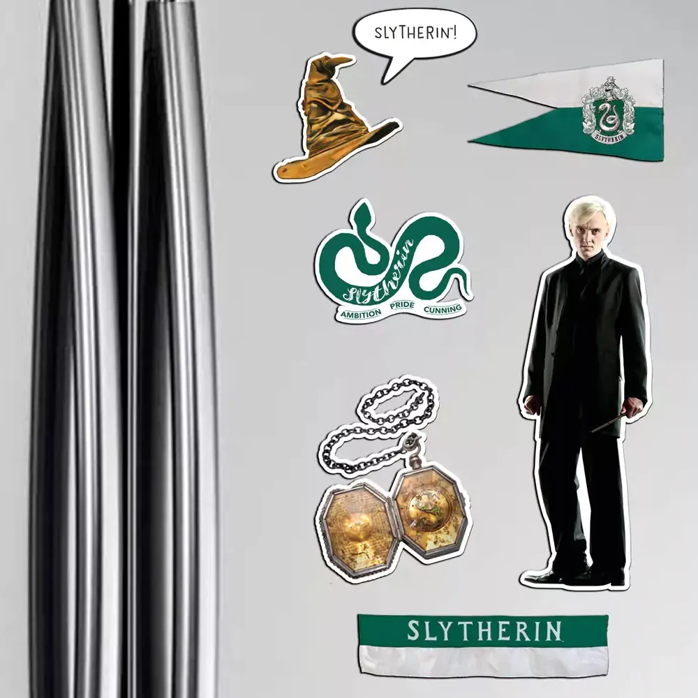 Harry Potter Magnet Set - Slytherin (7 pcs)