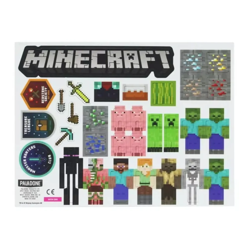 Minecraft Magnet Set - Build a Level (84 pcs)
