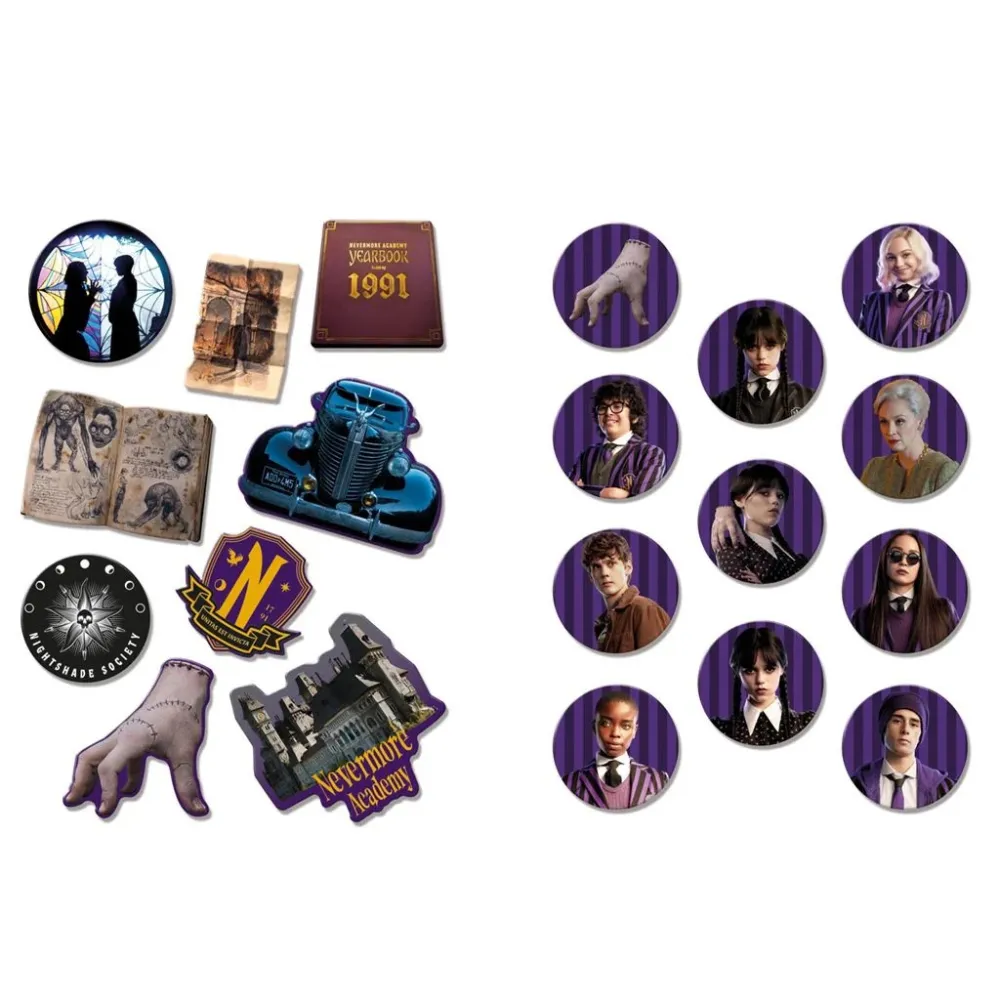 Wednesday Magnet Set