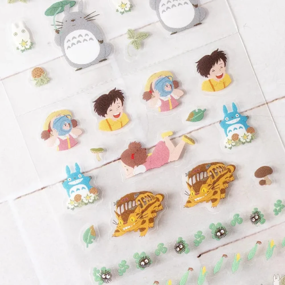 Sada minisamolepek pro plánování - My Neighbor Totoro