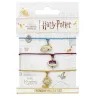 Harry Potter Bracelet Set - Golden Snitch, Love Potion, and Time-Turner
