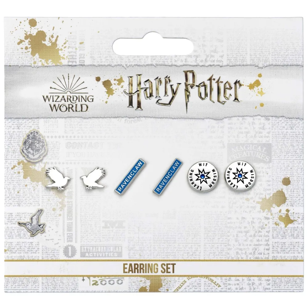 Harry Potter Earring Set - Ravenclaw (3 pairs)