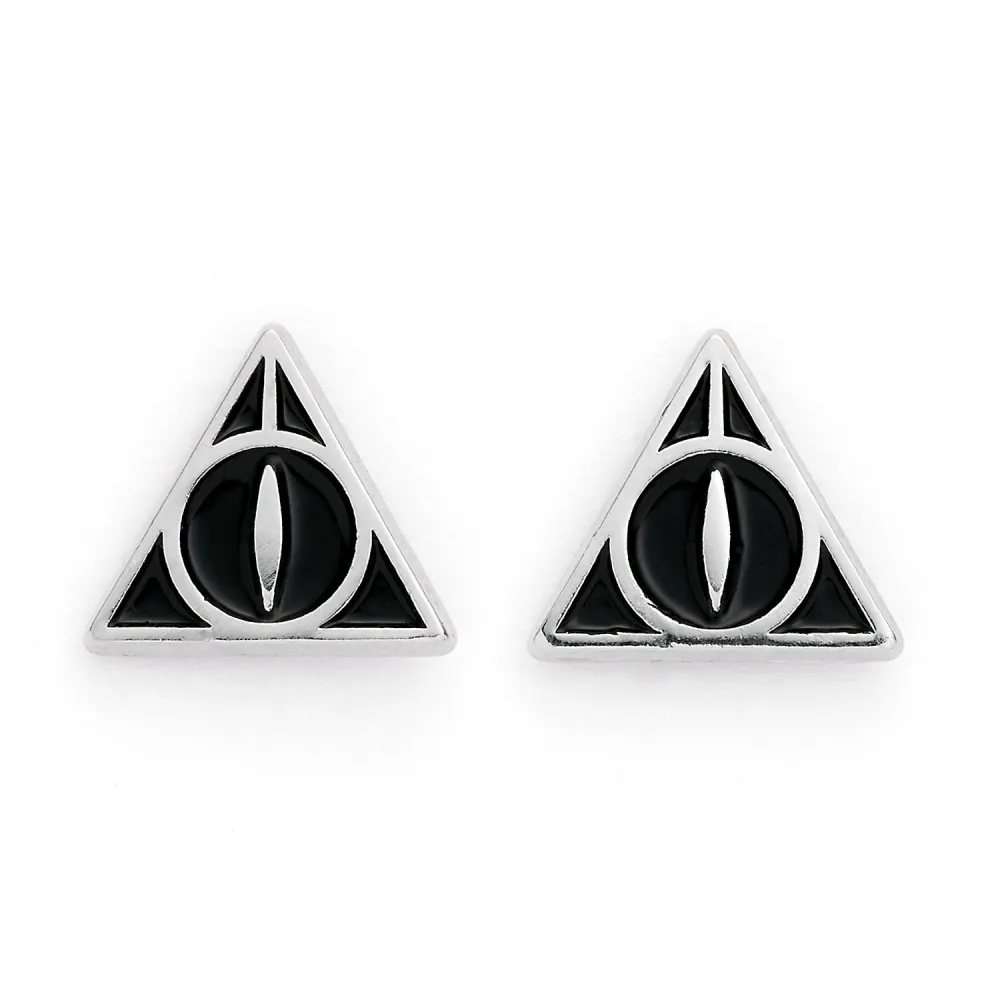 Sada náušnic Harry Potter - Nástupiště 9 a 3/4, Hedvika, Relikvie