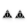 Sada náušnic Harry Potter - Nástupiště 9 a 3/4, Hedvika, Relikvie