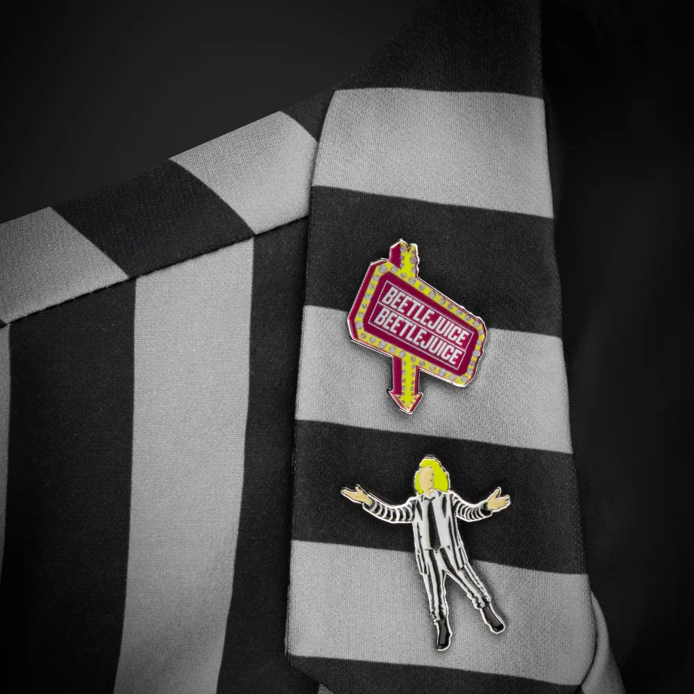Beetlejuice Pin Set (2 pcs)