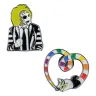 Beetlejuice Pin Set - Beetlejuice & Sandworm