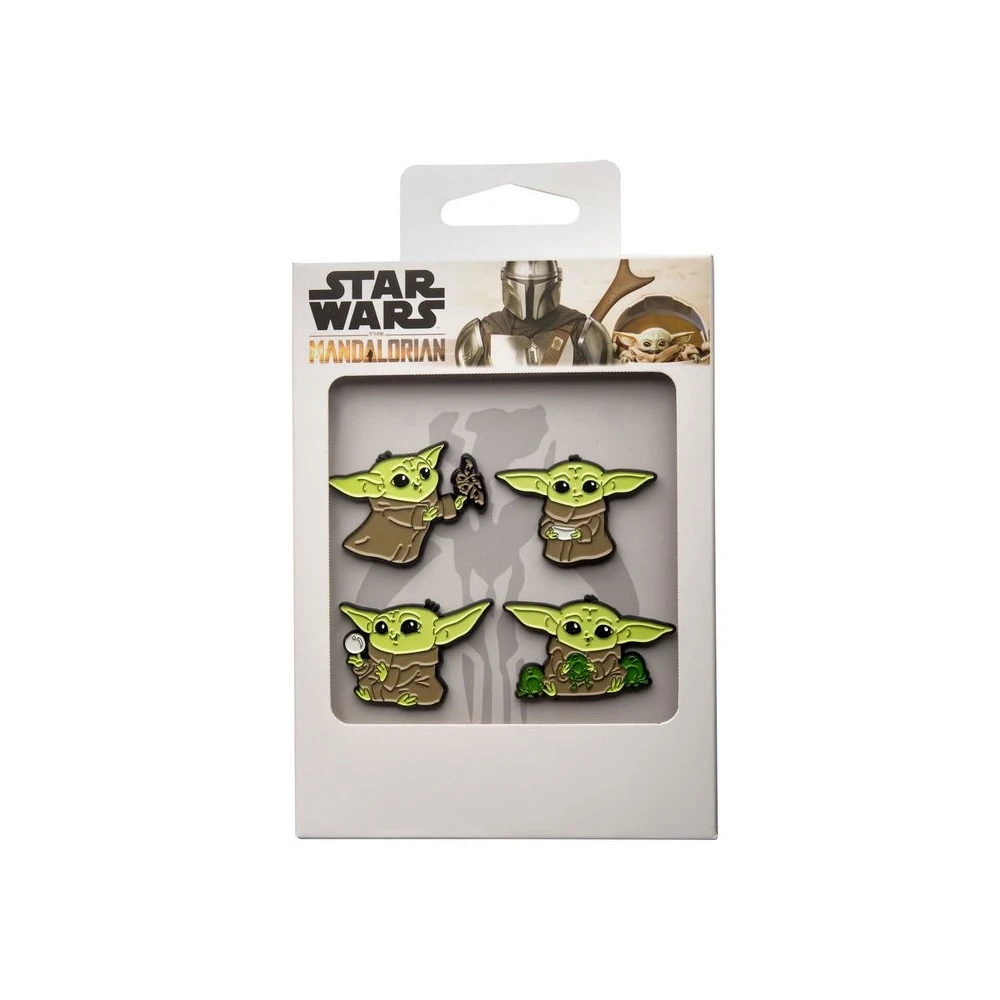 Star Wars: The Mandalorian - Grogu Pin Badge Set