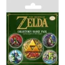 The Legend of Zelda Pin Badge Set - Classics