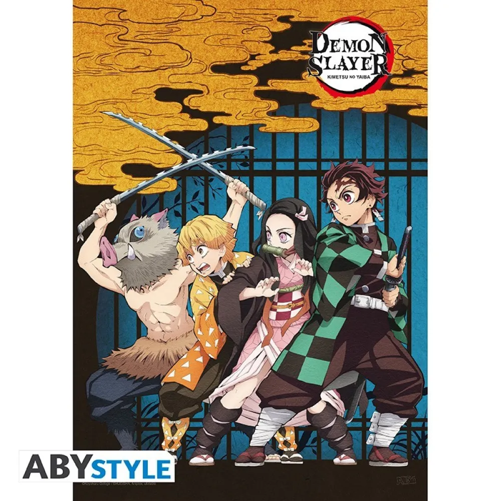 Demon Slayer Poster Set - 9 pcs