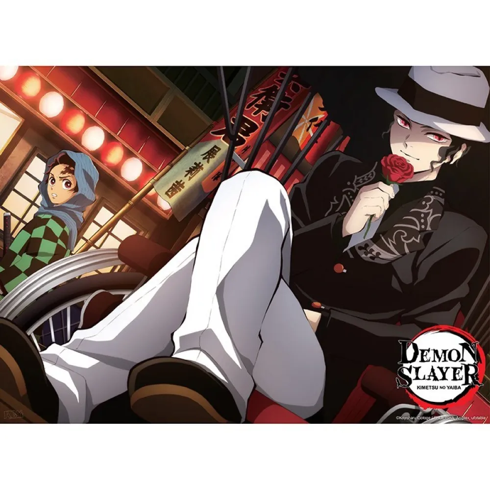 Sada plakátů Demon Slayer - Muzan, Tanjiro & Nezuko