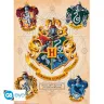 Harry Potter Poster Set - Hogwarts Crest and Marauder's Map (2 pcs)