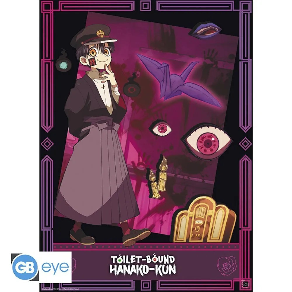 Sada plakátů Toilet-bound Hanako-kun (2ks)