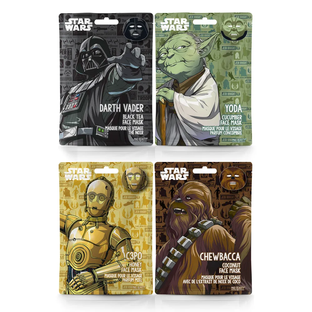 Star Wars Face Mask Set (4 pcs)
