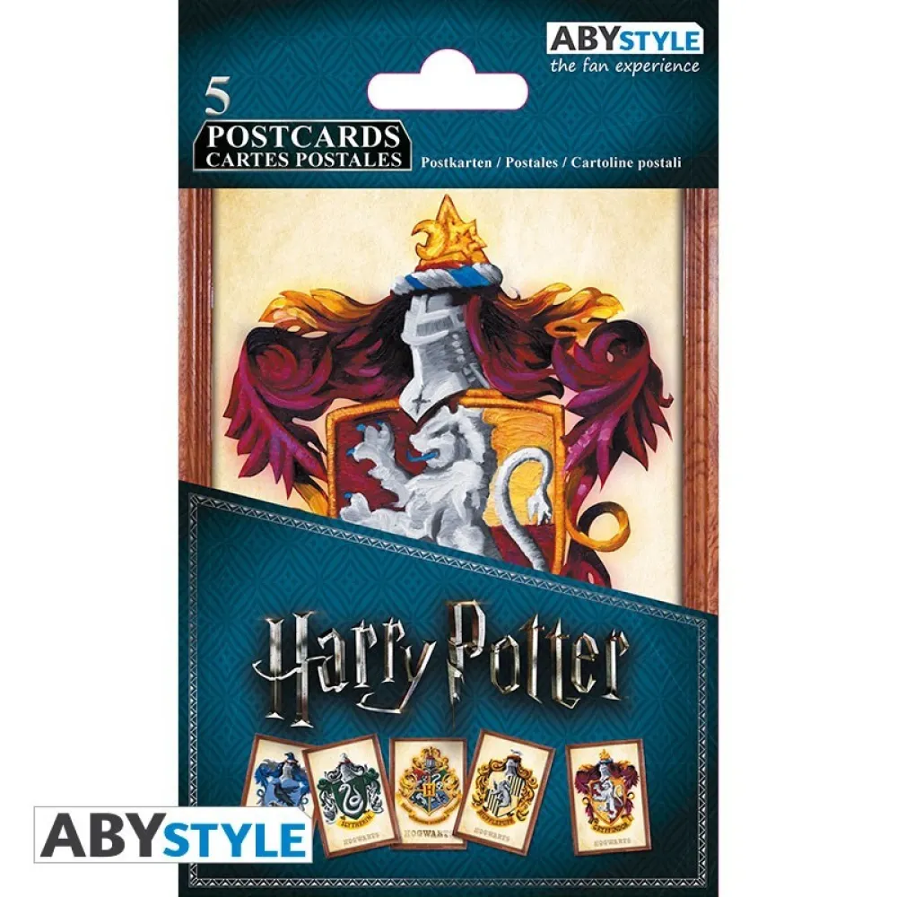 Sada pohlednic Harry Potter - Erby (5 ks)