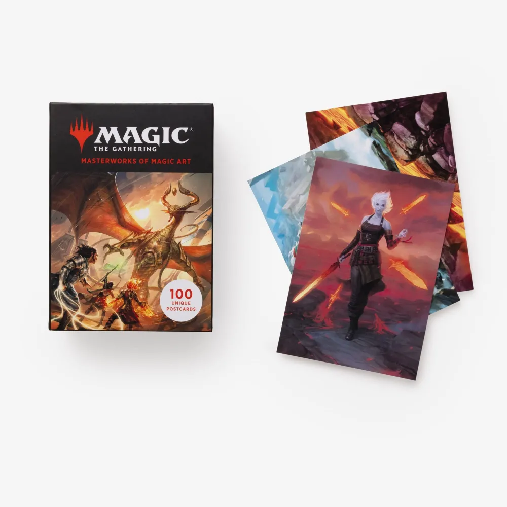 Magic: The Gathering Postcard Set - Masterworks of Magic Art (100 pcs)
