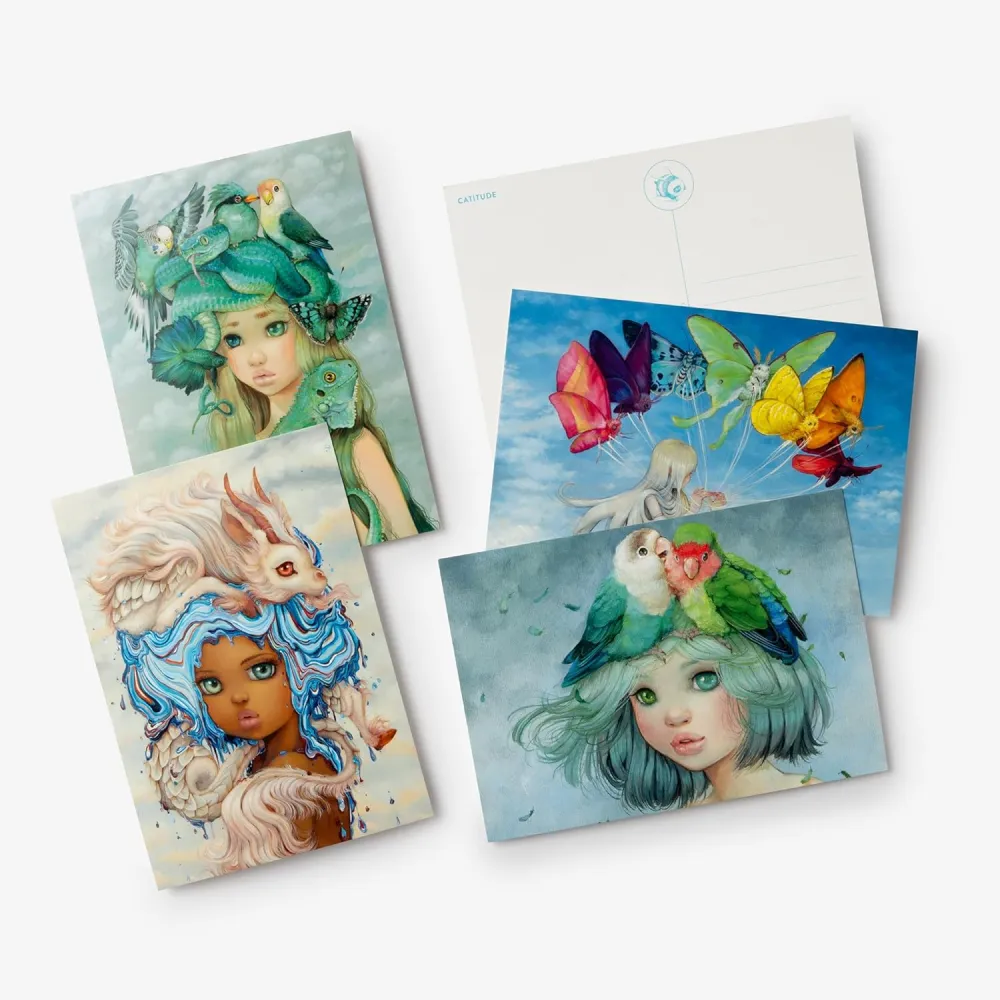 Sada pohlednic Pop Manga Postcards: Surreal Postcards (100 ks)