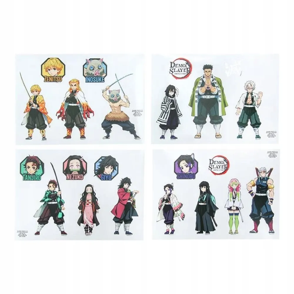 Demon Slayer Sticker Set - Characters