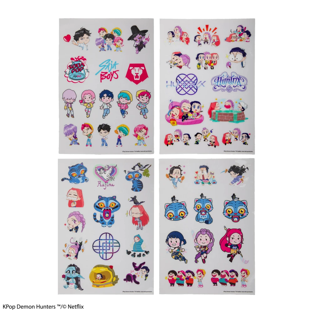 KPop Demon Hunters Sticker Set (53 pcs)