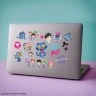 KPop Demon Hunters Sticker Set (53 pcs)