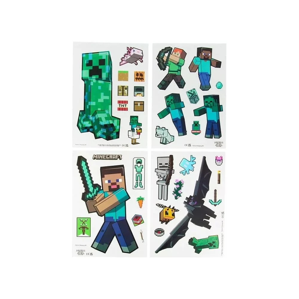Minecraft Window Sticker Set