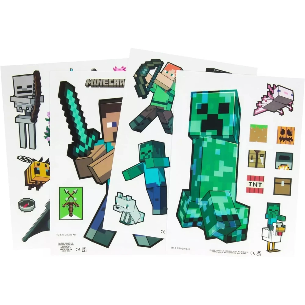 Minecraft Window Sticker Set